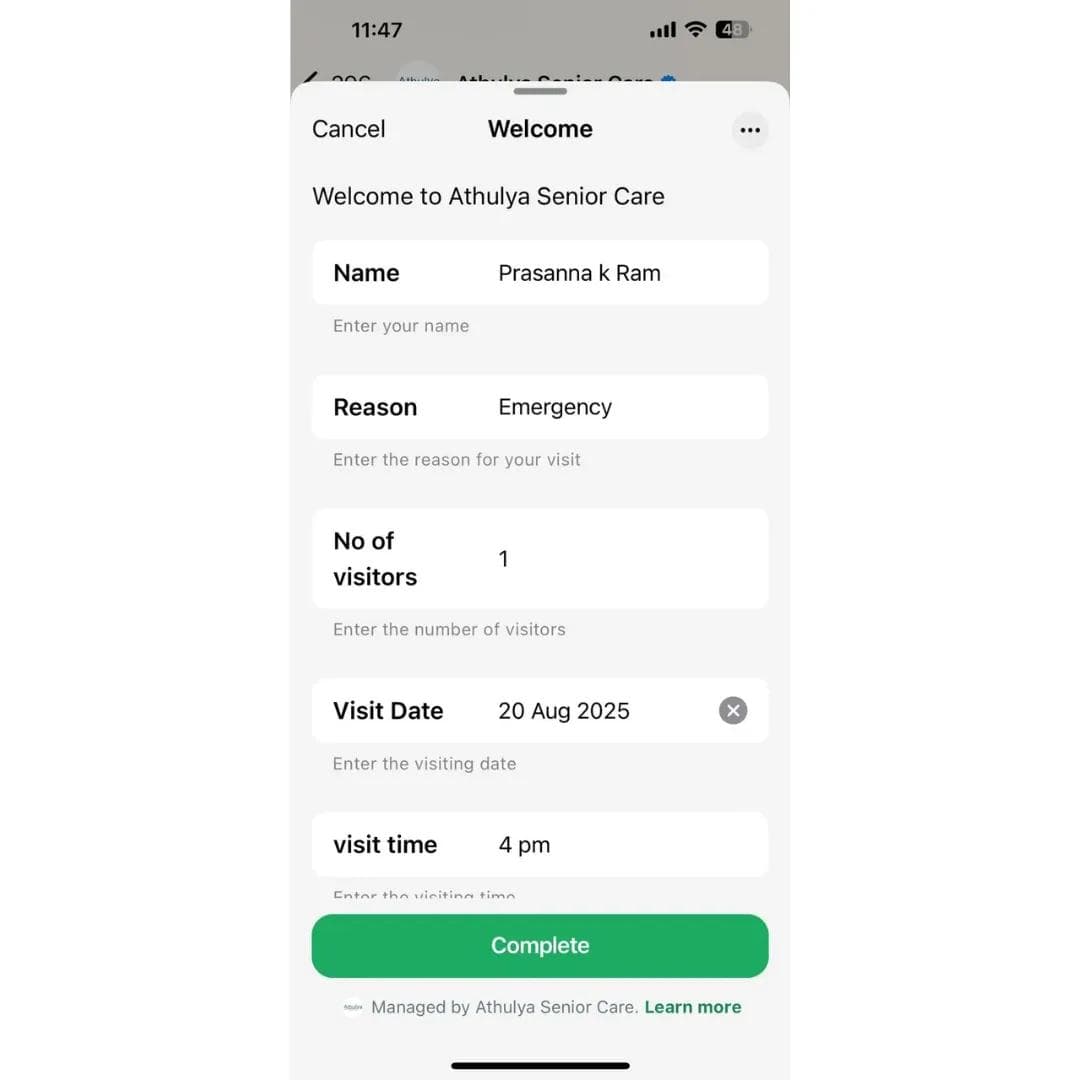 WhatsApp forms - BizMagnets
